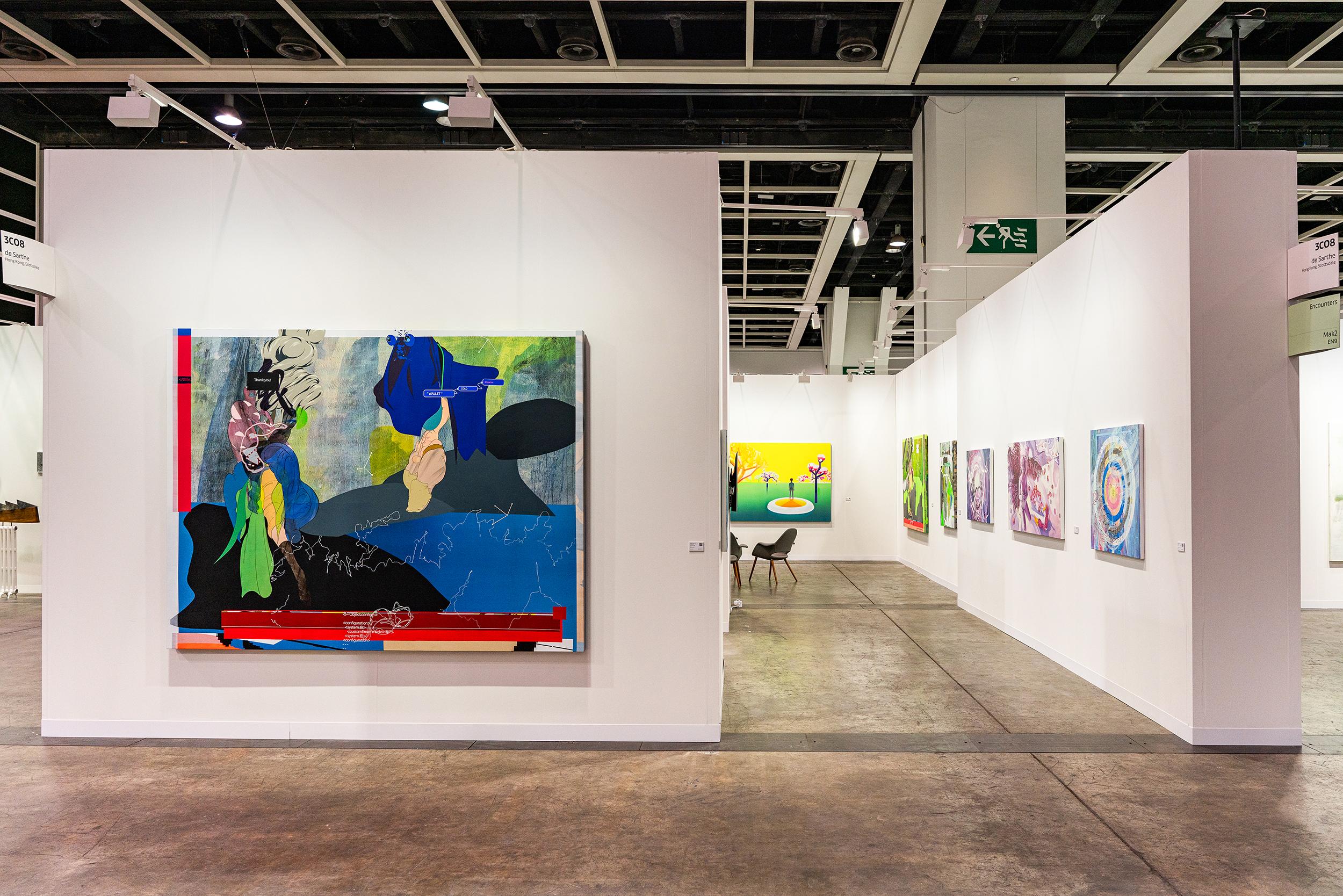 照片| 2024年巴塞尔艺术展香港展会| 艺术博览会| DE SARTHE